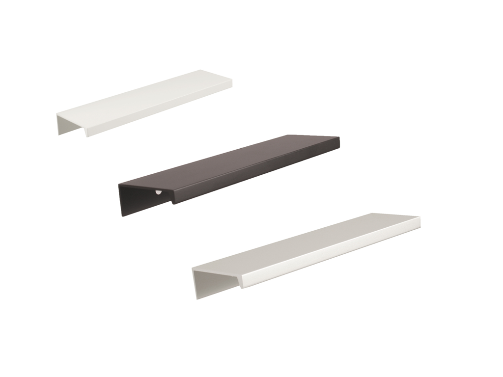 maniglietta mobile.png Maniglietta mobile fori esterni Hexi interasse 96 mm.150x45x20h varie finiture | GTV - immagine 1